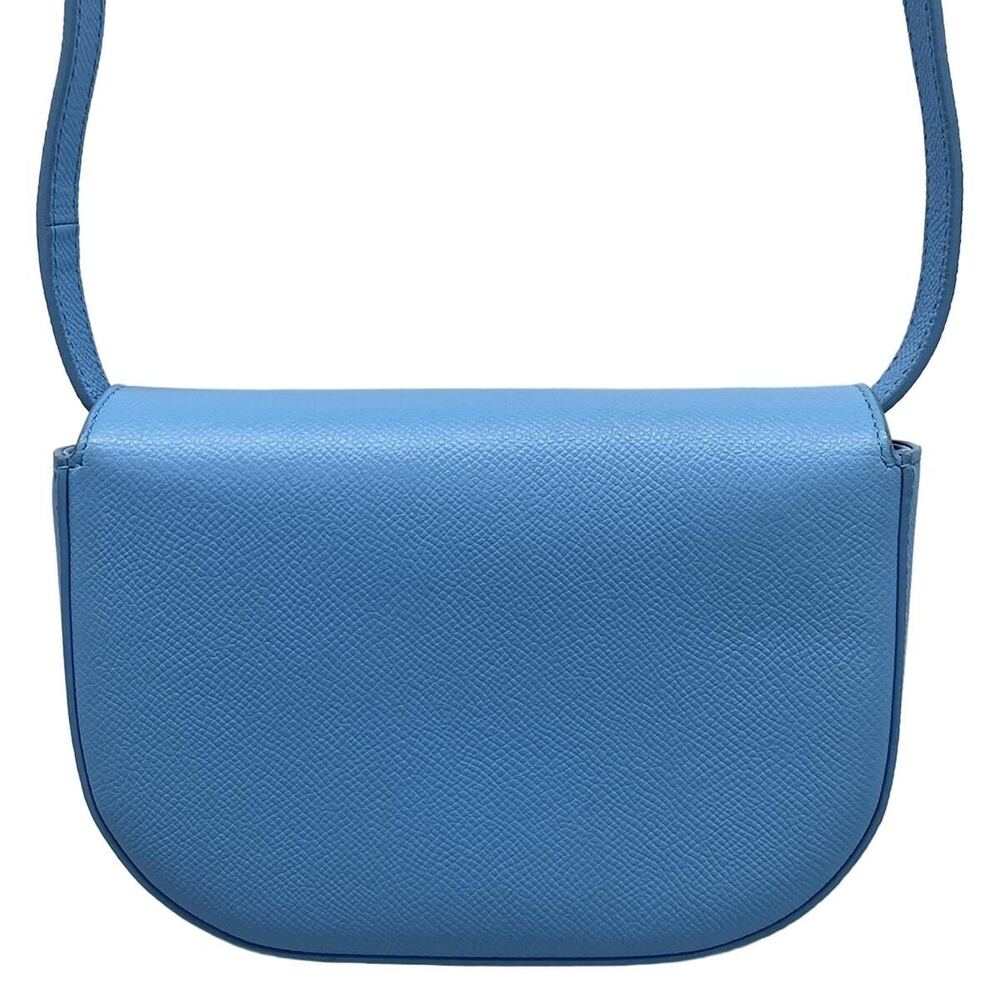 BALENCIAGA Ville Day Bag XS Shoulder Blue Leather - Picture 3 of 7